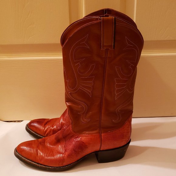 Shoes El Paso Texas Vintage Mens Snakeskin Cowboy Boots 11512 Poshmark